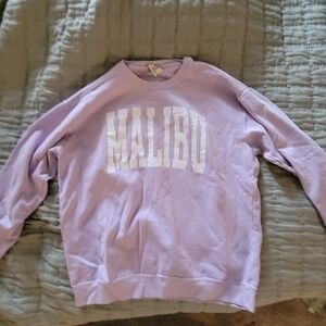 Lavender Malibu Sweatshirt